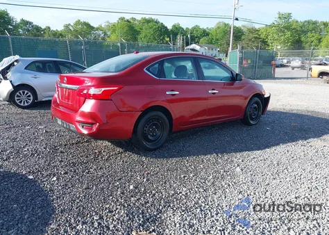 2016 Nissan Sentra Sv z USA, uszkodzony, nr VIN 3N1AB7AP5GL669898